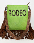American Darling ADBGS192AZ Messenger Hair-On Genuine Leather Women Bag Western Handbag Purse