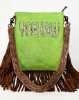 American Darling ADBGS192BB Messenger Hair-On Genuine Leather Women Bag Western Handbag Purse