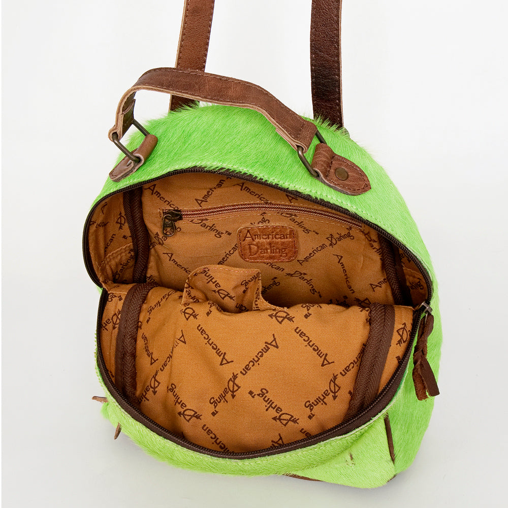 American Darling Hair On Genuine Leather Women Bag Western Handbag Purse