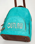 American Darling Hand Tooled Hair On Genuine Leather Women Bag Western Handbag Purse