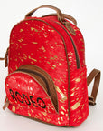 American Darling Hand Tooled Hair On Genuine Leather Women Bag Western Handbag Purse