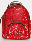 American Darling Hair On Genuine Leather Women Bag Western Handbag Purse