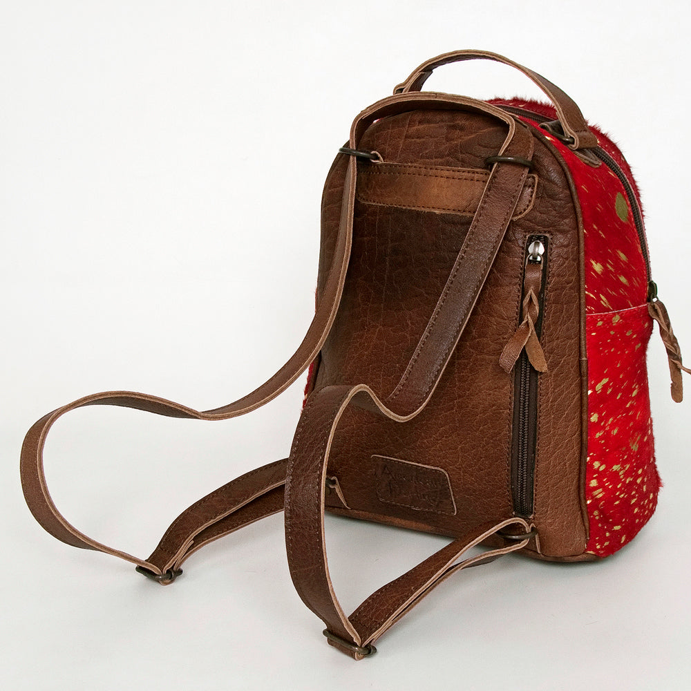 American Darling Hair On Genuine Leather Women Bag Western Handbag Purse