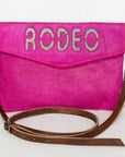 American Darling ADBGS178AC Envelope Hair-On Genuine Leather Women Bag Western Handbag Purse
