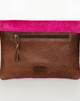 American Darling ADBGS178AD Envelope Hair-On Genuine Leather Women Bag Western Handbag Purse