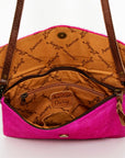 American Darling ADBGS178AD Envelope Hair-On Genuine Leather Women Bag Western Handbag Purse