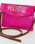 American Darling ADBGS178AF Envelope Hair-On Genuine Leather Women Bag Western Handbag Purse