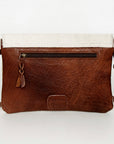 American Darling ADBGS178AG Envelope Hair-On Genuine Leather Women Bag Western Handbag Purse