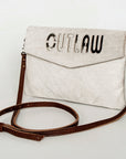 American Darling ADBGS178AJ Envelope Hair-On Genuine Leather Women Bag Western Handbag Purse