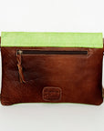 American Darling ADBGS178AK Envelope Hair-On Genuine Leather Women Bag Western Handbag Purse