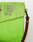 American Darling ADBGS178AL Envelope Hair-On Genuine Leather Women Bag Western Handbag Purse