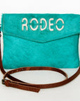 American Darling ADBGS178AO Envelope Hair-On Genuine Leather Women Bag Western Handbag Purse