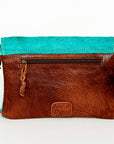 American Darling ADBGS178AO Envelope Hair-On Genuine Leather Women Bag Western Handbag Purse