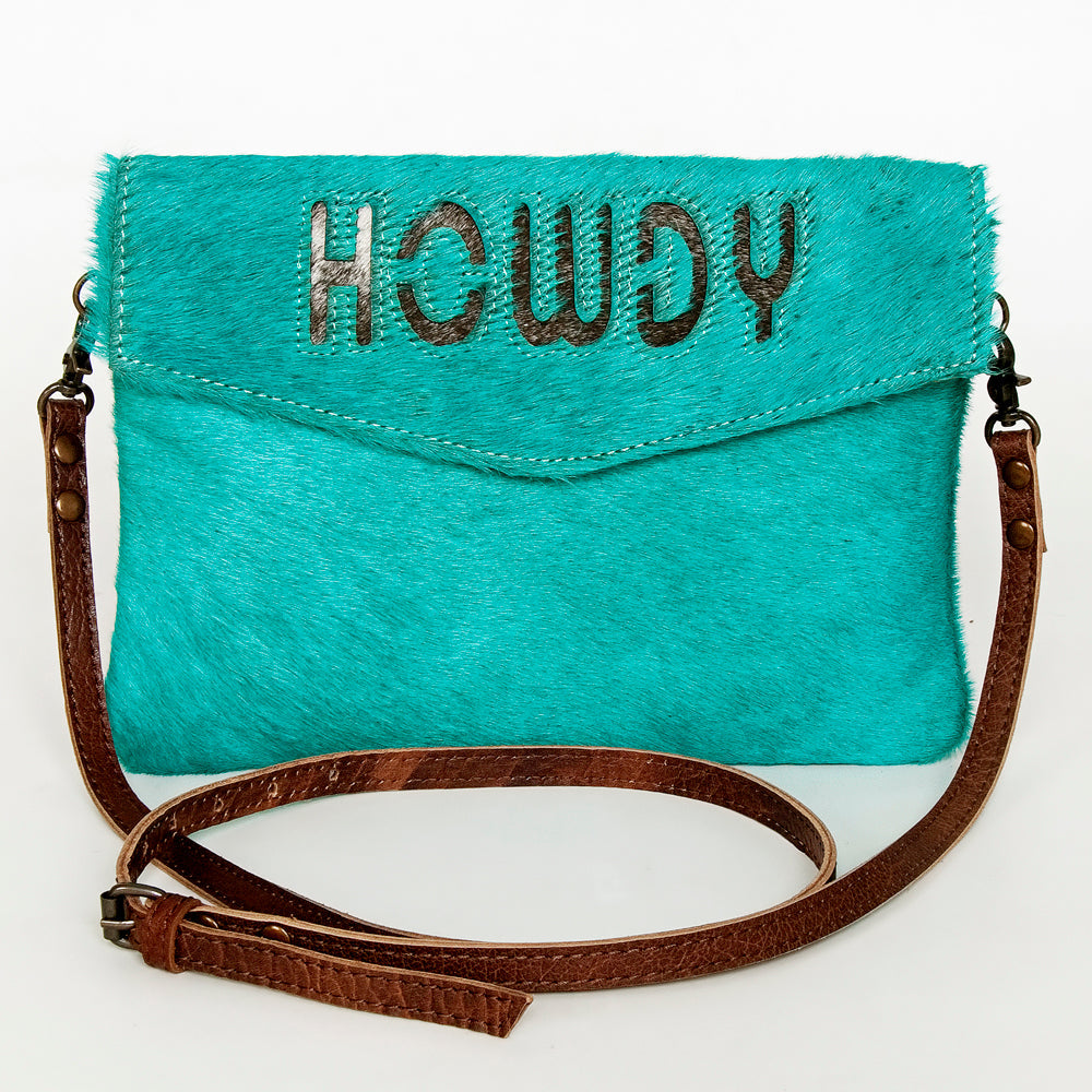 American Darling ADBGS178AP Envelope Hair-On Genuine Leather Women Bag Western Handbag Purse