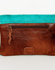 American Darling ADBGS178AP Envelope Hair-On Genuine Leather Women Bag Western Handbag Purse