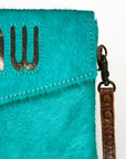 American Darling ADBGS178AR Envelope Hair-On Genuine Leather Women Bag Western Handbag Purse