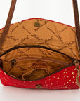 American Darling ADBGS178AT Envelope Hair-On Genuine Leather Women Bag Western Handbag Purse