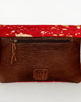 American Darling ADBGS178AV Envelope Hair-On Genuine Leather Women Bag Western Handbag Purse