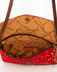 American Darling ADBGS178AV Envelope Hair-On Genuine Leather Women Bag Western Handbag Purse