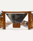 American Darling Clear Bag Hand Tooled Genuine Leather Women Bag Western Handbag Purse