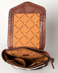 ADBG845C American Darling Saddle Blanket Hair On Genuine Leather Women Bag Western Handbag Purse