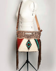American Darling Clutch Hand Tooled Hair on Genuine Leather Western Women Bag Handbag Purse | Purses for Cute