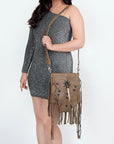American Darling Cross Body I Genuine Leather Women Bag Western Handbag Purse
