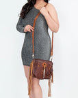 American Darling Cross Body I Genuine Leather Women Bag Western Handbag Purse