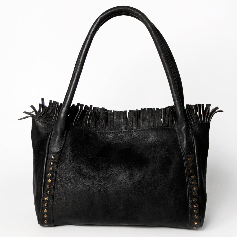 Never Mind Nmbgm110F Tote Vintage Handmade Genuine Cowhide Leather Women Bag Western Handbag Purse