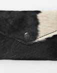 American Darling Envelope Hair On Genuine Leather Women Bag Western Handbag Purse
