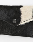 American Darling Envelope Hair On Genuine Leather Women Bag Western Handbag Purse