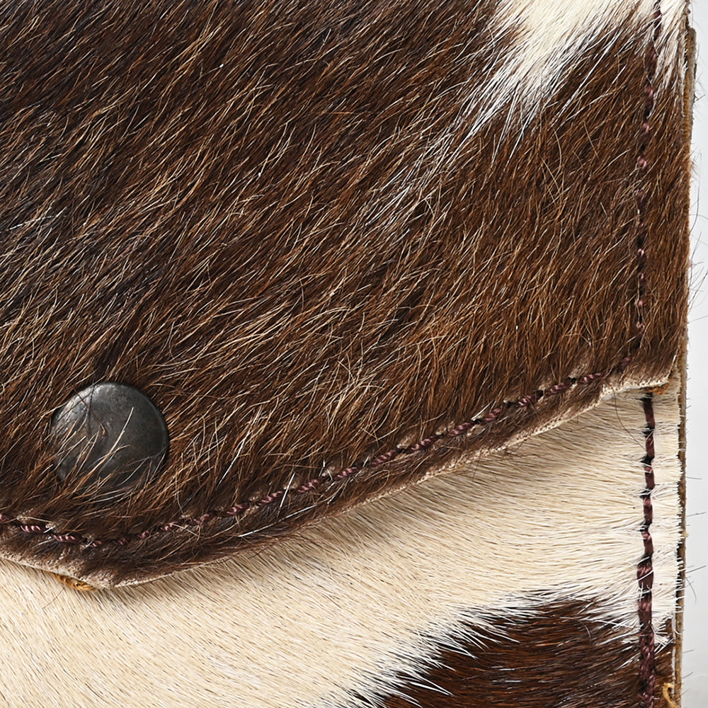 American Darling Envelope Hair On Genuine Leather Women Bag Western Handbag Purse