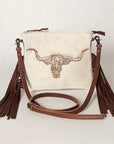 American Darling Small Crossbody Saddle Blanket Genuine Leather women bag western handbag purse
