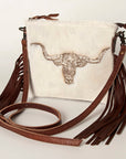 American Darling Small Crossbody Saddle Blanket Genuine Leather women bag western handbag purse