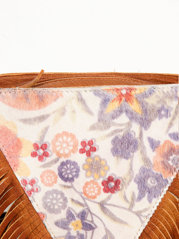 American Darling Hair On Genuine Leather Women Bag Western Handbag Purse