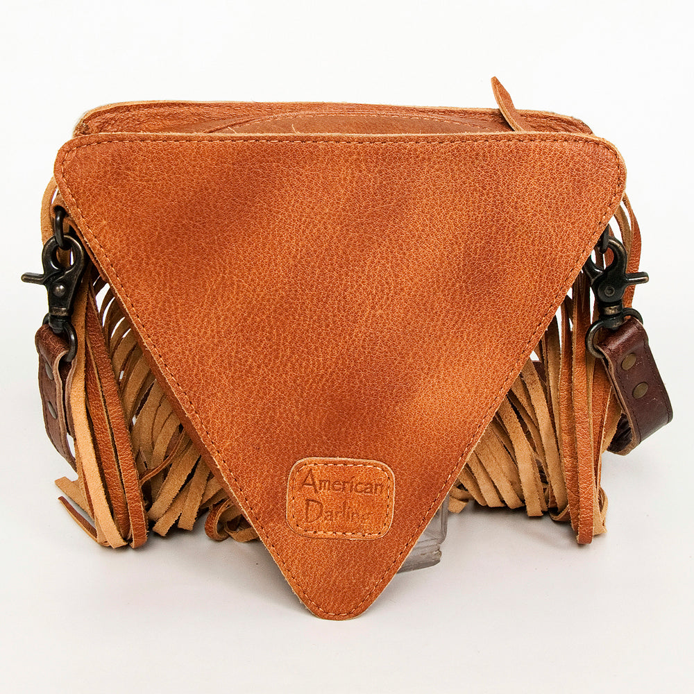 American Darling Hair On Genuine Leather Women Bag Western Handbag Purse