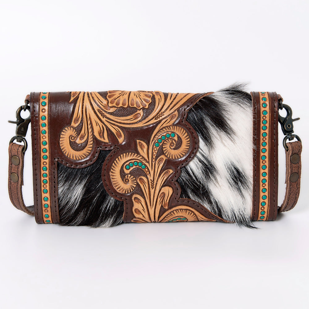 American Darling Hand Tooled Genuine Leather Women Bag Western Handbag Purse