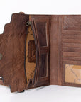 American Darling Hand Tooled Genuine Leather Women Bag Western Handbag Purse