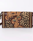 American Darling Hand Tooled Genuine Leather Women Bag Western Handbag Purse