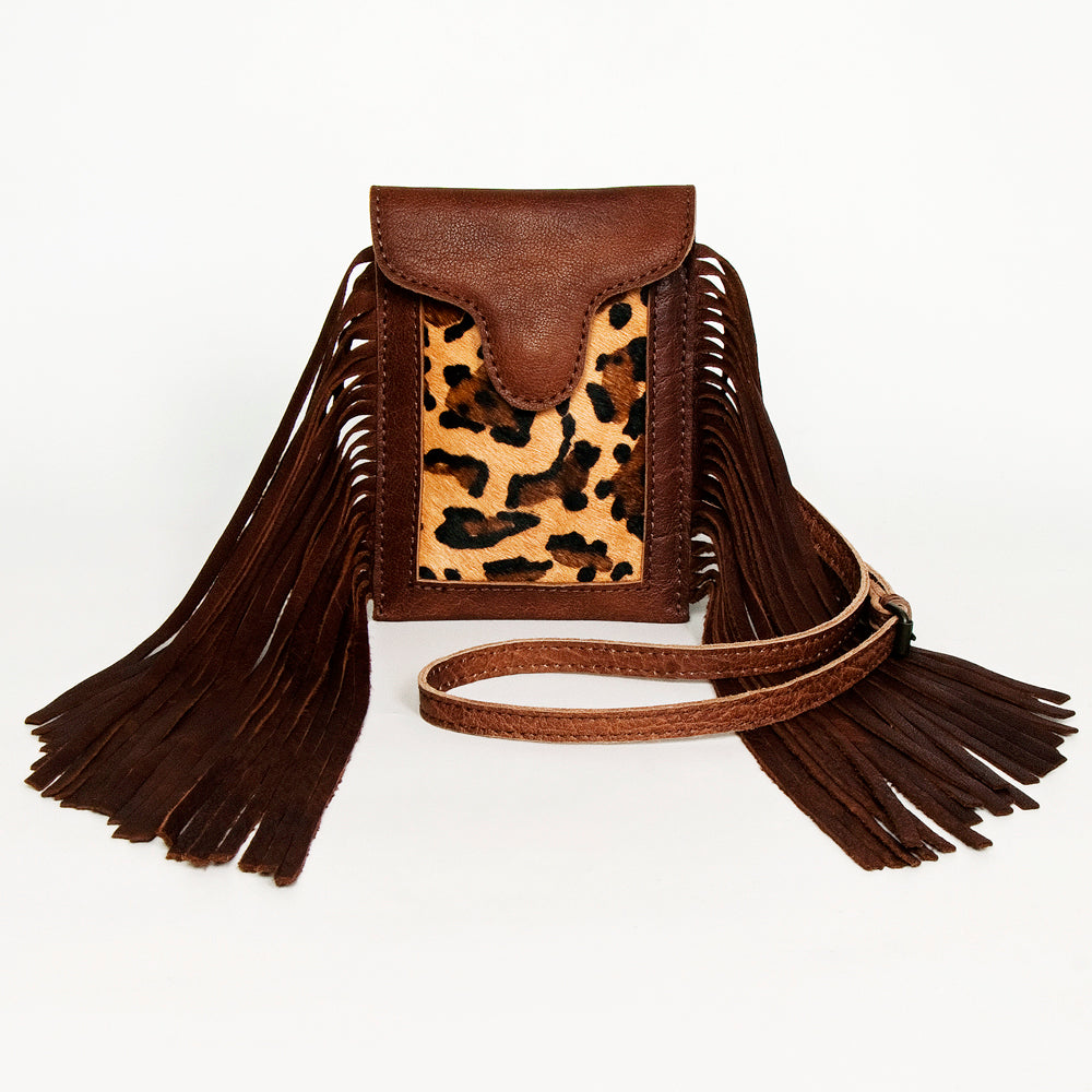 American Darling Hair On Genuine Leather Women Bag Western Handbag Purse