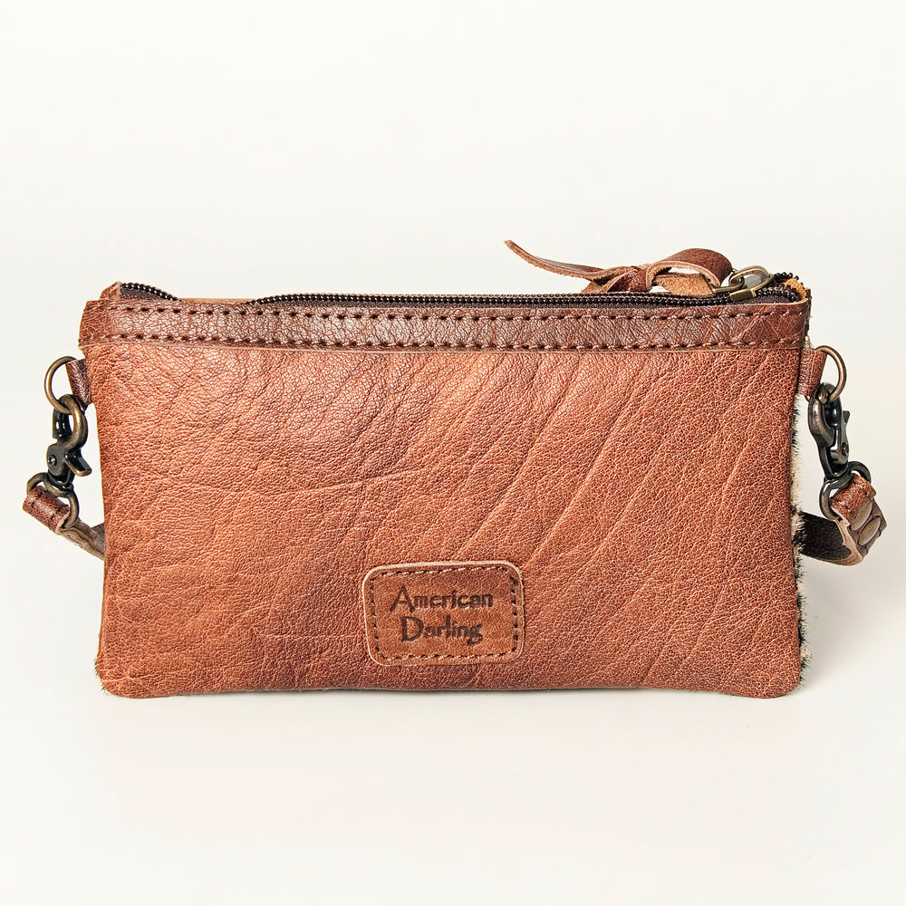 American Darling Small Crossbody Hair On Genuine Leather Women Bag Western Handbag Purse