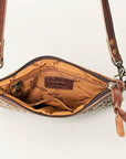 American Darling Small Crossbody Hair On Genuine Leather Women Bag Western Handbag Purse