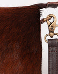 OHLAY KBK101 HOBO Hand Tooled Hair-on Genuine Leather women bag western handbag purse