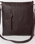 OHLAY KBK101 HOBO Hand Tooled Hair-on Genuine Leather women bag western handbag purse