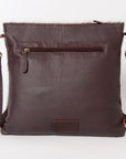 Ohlay Bags KBK109 Cross Body I Hand Tooled Hair-On Genuine Leather Women Bag Western Handbag Purse
