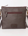 Ohlay Bags KBK117 Clutch Hand Tooled Hair-On Genuine Leather Women Bag Western Handbag Purse
