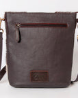 OHLAY KBK119 HOBO Hand Tooled Hair-on Genuine Leather women bag western handbag purse