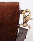 OHLAY KBK119 HOBO Hand Tooled Hair-on Genuine Leather women bag western handbag purse