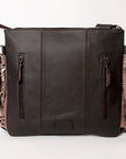 Ohlay Bags KBA115 Cross Body I Hand Tooled Hair-On Genuine Leather Women Bag Western Handbag Purse