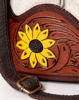 OHLAY KBA125 HOBO Hand Tooled Hair-on Genuine Leather women bag western handbag purse